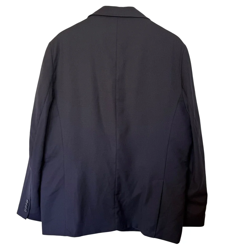 Tommy Hilfiger Blazer Mens 44 Navy Blue Office Sport Coat Preppy‎ Ivy League
